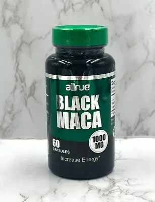 Black Maca Capsules 1000mg Boost Energy Improve Stamina Testosterone Booster • $16.98