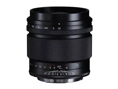 【NEW】Voigtlander NOKTON 75mm F1.5 Aspherical RF Lens For Canon RF Mount • $1144.04
