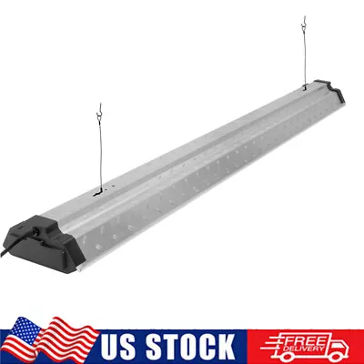 4ft LED Shop Light 10000 Lumen With Motion Linkable Steel Tread Plate New • $39.98