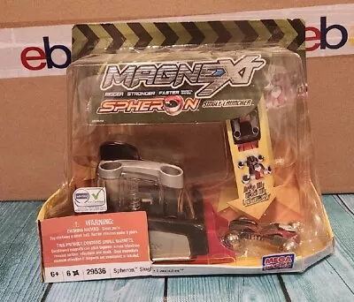 🔥new Mega Bloks Magnext 2008 Spheron Single Car Launcher #29536🔥 • $10.56