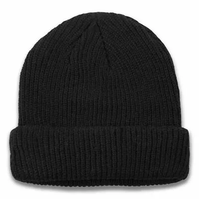 Black Fisherman Beanie • $12