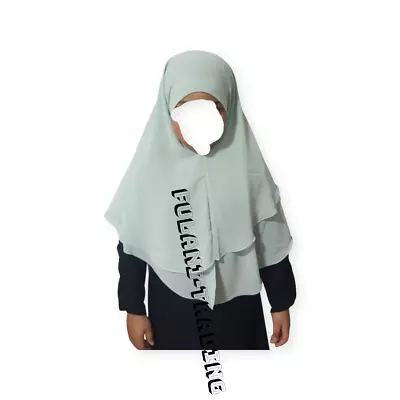 Hijab Two Layer  Pull On Ready Made  Chiffon Hijab • £9.99