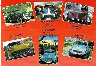 Malta - Old Cars - New Postcard • £1.20