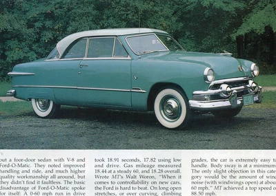 $8.95 • Buy 1949 1950 1951  FORD Victoria Crestliner  22 Page COLOR  Article