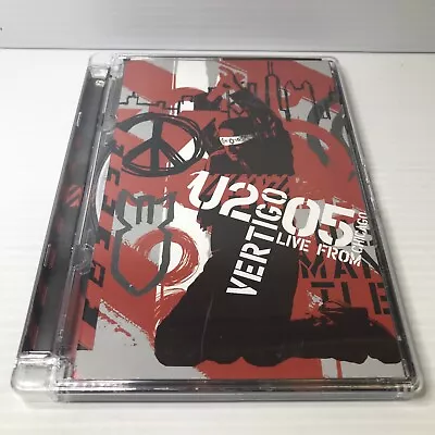 Vertigo 05 Live From Chicago By U2 (DVD 2005) PAL United Centre • $12