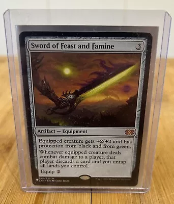 MTG / Sword Of Feast And Famine / Foil / Double Masters / NM • £15