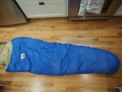 Vintage Holubar Goose Down Mummy Sleeping Bag - Blue • $69.99