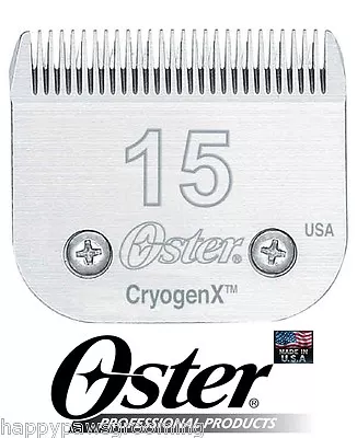 Oster A5 Cryogen-X 15 Blade PET DOG Grooming*Fit A6Andis AGC SMC DBLC Clipper • $35.99