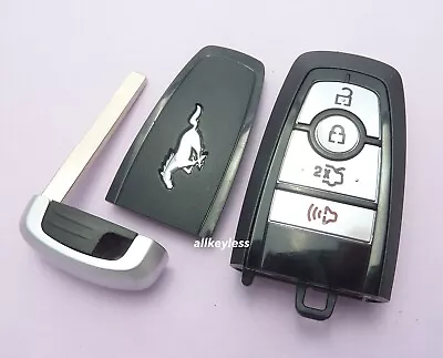 OEM FORD MUSTANG Smart Keyless Entry Remote Fob Transmitter + NEW KEY INSERT • $39.99