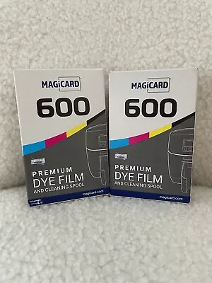 Magicard 600 MB300YMCKO Colour Ribbon 300 Prints Magicard Printer Genuine X2 NEW • £119.99