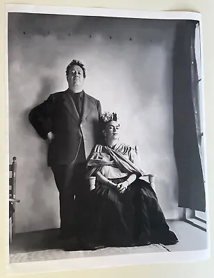 XL Format Very HiQ Poster ~Diego Rivera & Frida Kahlo 1940 San Fran. 30.5 X 24 • $34.95