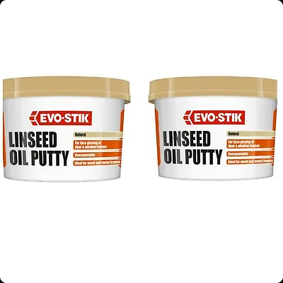 £5.59 • Buy 2KG Evo Stik Linseed Oil Putty Natural Overpaintable  Window Framing Glazing B49