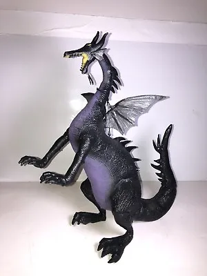 Disney Maleficent Dragon 16  Latex Rubber Posable Sleep Beauty Plush HTF Figure • $47