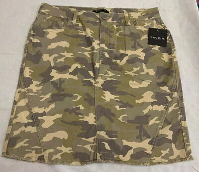 Nwt Baccini Womens Camo Skirt Size 10 • $29.99