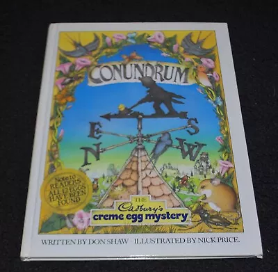 Conundrum: The Cadbury's Creme Egg Mystery By Don Shaw (Hardcover) 1984 • $21.50