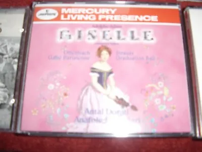 Adolphe Adam - Giselle - Mercury Living Presence (2 CD Set 1996) [Fatbox] • £29.99