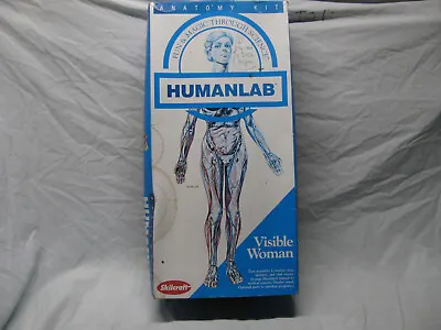 Skilcraft Visible Woman Anatomy  Model Kit Used In Original Box 15-16” Tall • $24.95