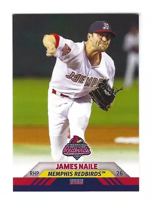 2022 Memphis Redbirds (Triple-A St. Louis Cardinals) James Naile • $3.95