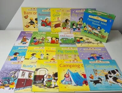 Usborne Farmyard Tales Stories  Complete Boxed Set 20 Books  Literacy • £9.95