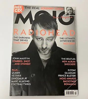 MOJO Music Magazine August 2006 Radiohead John Martyn Johnny Cash • $6