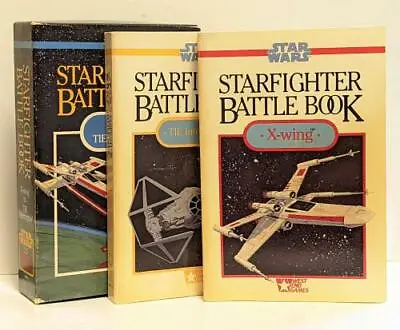 Starfighter Battle Book - X-Wing Vs. TIE Interceptor By Michael Stern • $250