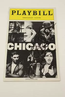 Melanie Griffith Signed Autograph  Chicago  Original Broadway Playbill - Rare • $299.95