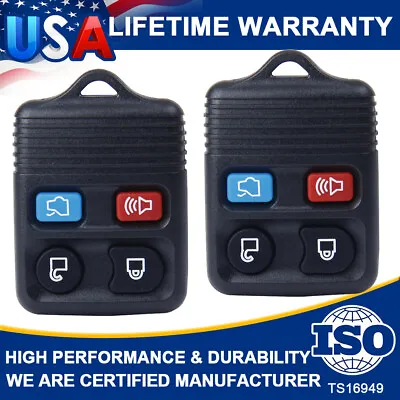 2X Keyless Entry Remote Control Car Key Fob Clicker Transmitter For Ford Lincoln • $6.99