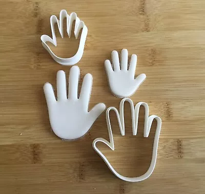 Hand Cutters Set Of 2 Cookie Cutter Biscuit PastryBaking • £4.99