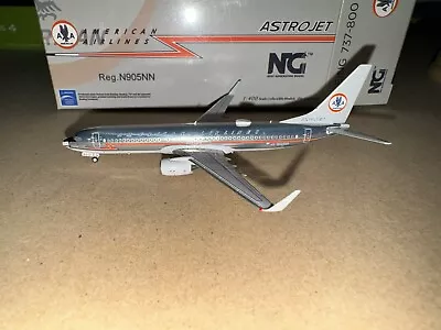 1:400 NG Model American Airlines 737-800/w N905NN (retro  AstroJet”) • $65