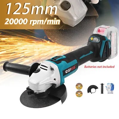 For Makita Cordless Replace Li-ion Battery 21V 125mm Brushless Angle Grinder UK • £27.99