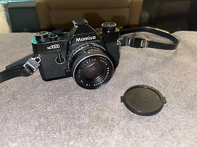 MINT!! Mamiya NC1000 35mm SLR W/CS 50mm F1.7 Lens Strap • $99.99