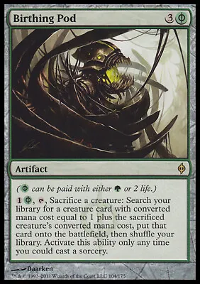 MTG Magic The Gathering Birthing Pod (104/181) New Phyrexia LP • $12.95