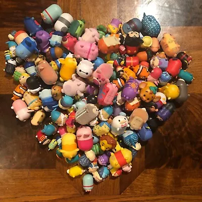 $3.99 • Buy New Added! Disney Tsum Tsum You Pick Rare Flocked Color Splash Glitter Sm Med Lg