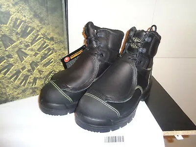 New! Men's Oliver 55247 Steel Toe Lace-Up Work Boot - Black • $68.88