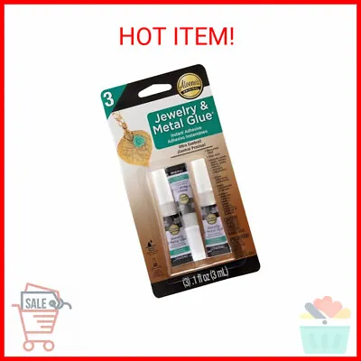 Aleene's 94830 Jewelry & Metal Glue 3/Pkg.1oz • $6.93