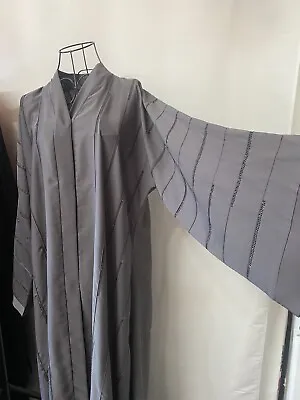 Grey Colour Open Abaya  • £24
