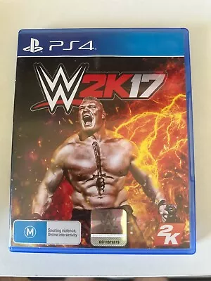 WWE 2K17 Sony PlayStation 4 PS4 Game Complete • $15