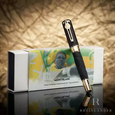 Montblanc Great Characters Muhammad Ali Special Edition Rollerball 129334 OVP • $1079