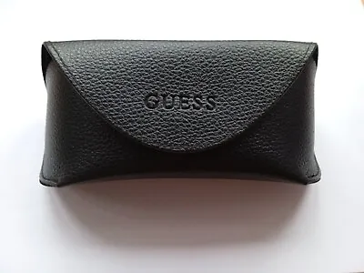 Guess New Black Large Hard Case For Sunglasses Eyewear W/cleaning Cloth • £9.99