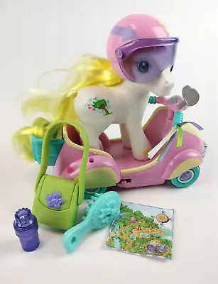 2005 My Little Pony G3 Breezie W/ Wind-up Scooter And Accessories Vintage  • $15