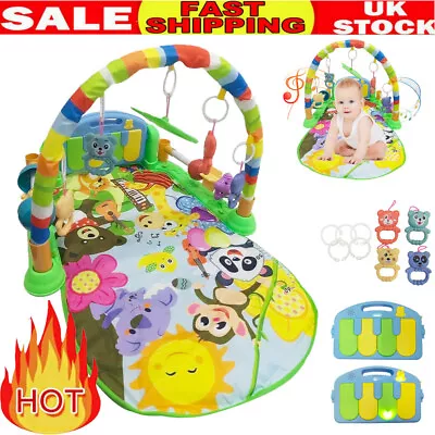 Baby Music Rack Play Mat Playmat Piano Keyboard Carpet Gym Crawling Activity 0+ • £20.99