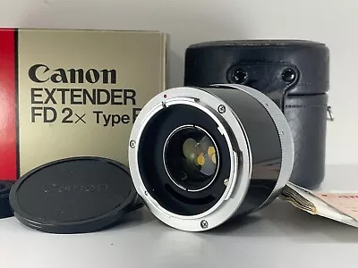 [Mint] {Canon Extender FD 2x-B} Type B Tele-Converter For Canon FD From JAPAN • £45.71