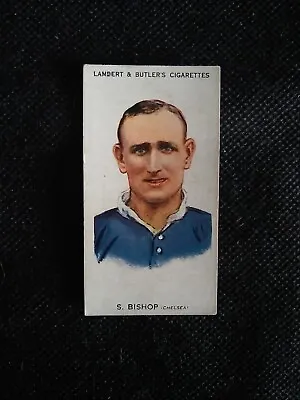 LAMBERT AND BUTLER FOOTBALLERS - #5 - S. Bishop - Chelsea  • £4.99