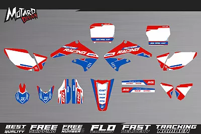 Graphics Kit For Honda CRF 450 R 2002 2003 2004 Decals Stickers By Motard Design • $161.73