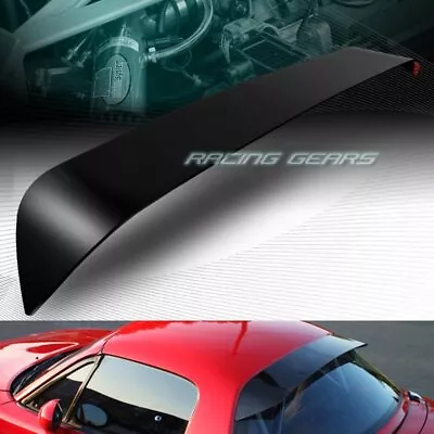 Black Abs Rear Window Roof Visor Spoiler Wing Fit 90-05 Mazda Miata Hard Top • $55.95