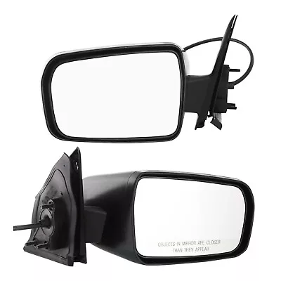 Set Of 2 Mirror Power For 2004-2006 Mitsubishi Galant Left Right Textuured Black • $69.75