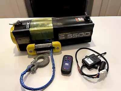 Superwinch S5500 Winch $600 + Wireless Remote $200 • $800