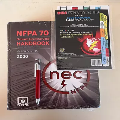 NFPA 70 NEC 2020 National Electrical Code Handbook ISBN: 978-1455922901 With F • $104