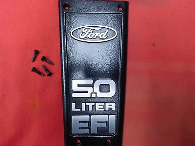 Ford OEM E8AE-9E434-AA Mustang Mark 5.0L EFI Upper Intake Plenum Plate Cover • $86.88