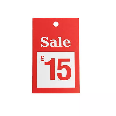 £4.59 • Buy Sale £15 Cards Reduced Price Tagging Gun Card Pricing Gun Hanger Swing Tickets 